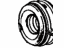 Toyota 37230-24010 Center Bearing