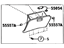 Toyota 55501-48070-A0 Door Assembly, Glove Compartment