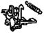 Toyota 53510-48041 Lock, Front