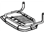 Toyota 71660-48010 Frame Sub-Assembly, Rear Seat Cushion, Driver Side