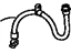 Toyota 90947-02A51 Flex Hose, Passenger Side
