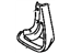 Toyota 76626-48020-A0 Mud Guard, White, Rear Driver Side