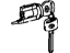 Toyota 69057-48040 Ignition Lock Cylinder, Rear