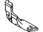 Toyota 87212-48010 Duct, Air, Rear, Passenger Side