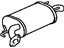 Toyota 17430-20150 Rear Muffler