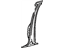 Toyota 61301-12190 Center Pillar, Outer Passenger Side