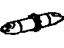 Toyota 47405-07010 Screw Set, Shoe Adjusting, Passenger Side(For Parking Brake)