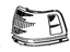 Toyota 81611-03010 Lens, Parking & Clearance Lamp, Passenger Side