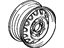 Toyota 42611-28250 Wheel, Disc (For Spare)