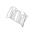 Toyota 71077-03010-D0 Cover, Rear Seat Back (For Bench Type)