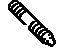 Toyota 16193-03010 Bolt, Stud(For Water Outlet Setting)