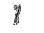 Toyota 53208-03010 Support Sub-Assembly, Hood Lock