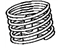 Toyota 48131-03040 Spring, Front Coil, Passenger Side