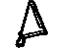 Toyota 67488-02050 Divider Seal, Driver Side