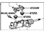Toyota 47201-48190 Cylinder Sub-Assembly, Brake Master