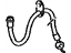 Toyota 90947-02D53 Hose, Flexible(For Rear Driver Side)