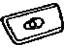 Toyota 55479-48010-A0 Center Cover