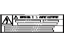 Toyota G9118-47010 Label, Electric Vehicle Unit Controller Caution