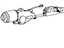 Toyota 85010-89133 Motor & Link Assembly, Rear Wiper