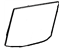 Toyota 68114-90A00 Adjustable Glass, Clear, Driver Side