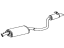 Toyota 17430-0P600 Pipe Assembly, Exhaust, Tail