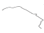 Toyota 85370-0E440 Hose, Rear Washer (From Joint To Joint)