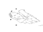 Toyota 58510-0E110-C0 Carpet Assembly, Floor, Front