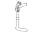 Toyota 87209-0E620 Hose Sub-Assembly, Water