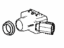 Toyota 89341-33220-C0 Sensor, Ultrasonic, Front Corner, Black