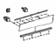 Toyota 75077-42010 Moulding, Rear Door, Outside Passenger Side