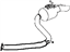 Toyota 17430-36220 Pipe Assembly, Exhaust, Tail