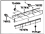 Toyota 75073-42020 Moulding, Front Door Outside, Lower Passenger Side