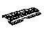 Toyota 63364-42040 Support, Roof Headlining