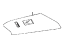Toyota 74231-42170-C0 Panel, Front Armrest Base, Upper Passenger Side