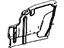 Toyota 51444-42040 Side Shield, Rear Driver Side