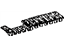 Toyota 63362-42030 Support, Roof Headlining