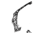 Toyota 61023-42120 Pillar, Front Body, Upper Inner Passenger Side