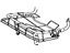 Toyota 71660-42030 Frame Sub-Assembly, Rear Seat Cushion, Driver Side