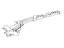 Toyota 57602-78020 Member Sub-Assembly, Rear Floor Side, Front Driver Side