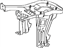 Toyota 58123-0E020 Support, Shift Lever