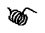 Toyota 90508-21008 Spring, Torsion (For Parking Lock Pawl Shaft)
