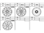 Toyota 4260D-0E030 Wheel, Alloy