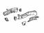 Toyota 57027-0E904 Member Sub-Assembly, Front Side, Passenger Side