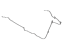 Toyota 90099-62203 Hose, Rear Washer (From Joint To Joint)