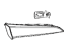 Toyota 81591-12230 Lens And Body, Rear Lamp, Driver Side