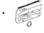 Toyota 67610-1G200-B0 Trim Panel Assembly, Passenger Side