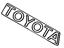 Toyota 75442-35020 Plate, Rear Body Name