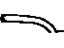 Toyota 63249-16170 Drain Hose, Front