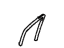 Toyota 68215-0W010 Fixed Glass Weatherstrip, Passenger Side