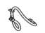 Toyota 90947-02H69 Hose, Flexible(For Rear Passenger Side)
